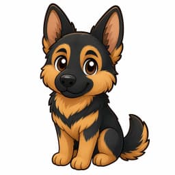 The Loyal German Shepherd