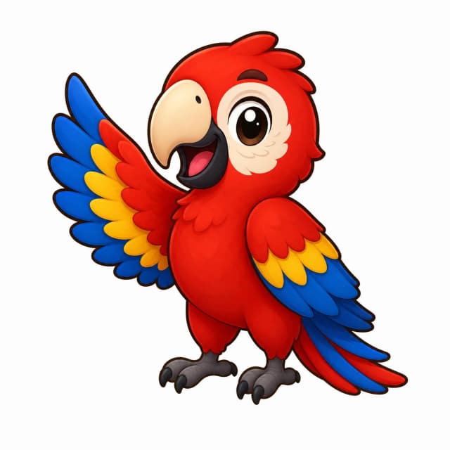 The Vibrant Parrot